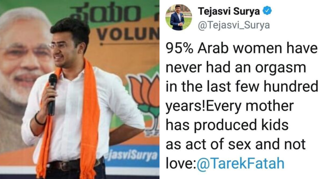 95% of arab women never had orgasm 95% of Arab Women Never Had Orgasm tejasvi surya arab 1024x576