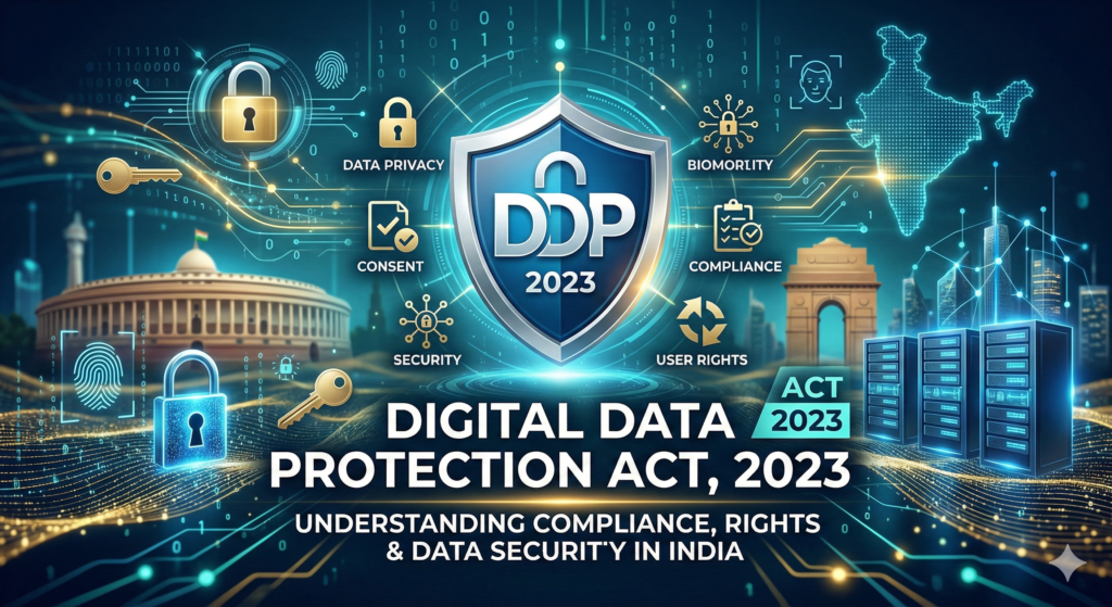 DDPA_2023  The Digital Personal Data Protection Act, 2023: India’s Landmark Stride Towards Data Privacy Gemini Generated Image 2fvwrd2fvwrd2fvw 1024x559